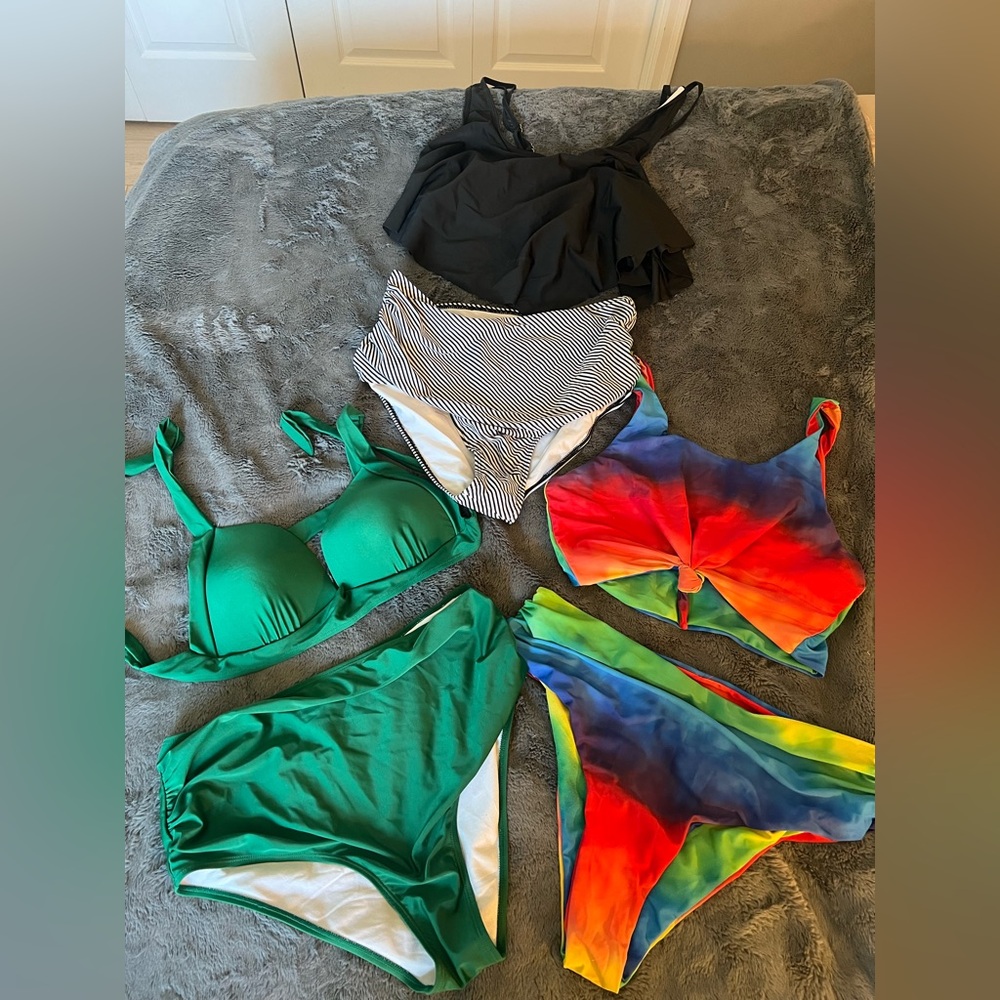 XXL bikinis, tankini